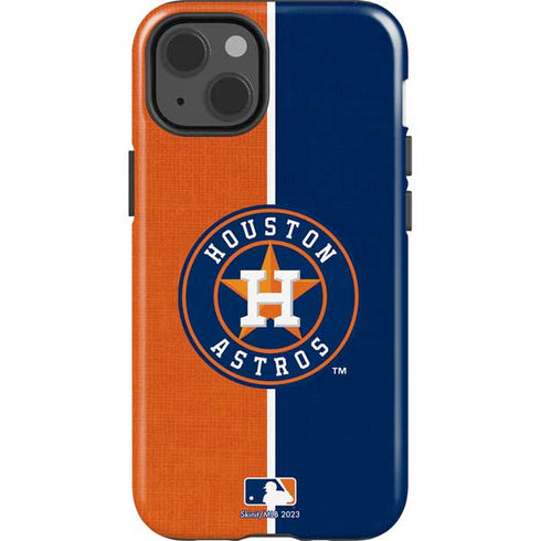 MLB Houston Astros Split iPhone 15 Impact Case
