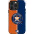 MLB Houston Astros Split iPhone 14 Pro Impact Case