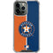 MLB Houston Astros Split iPhone 14 Pro Max Clear Case