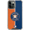 MLB Houston Astros Split iPhone 15 Pro Max Clear Case