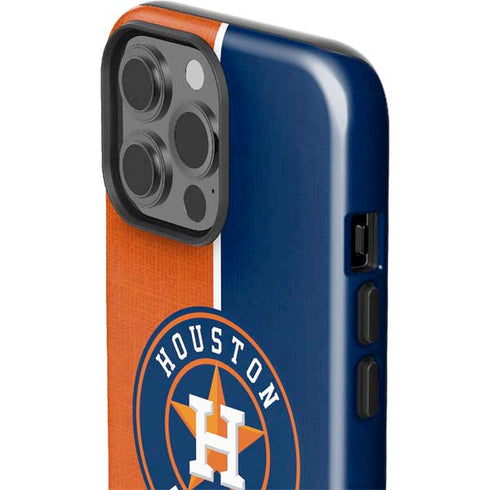 MLB Houston Astros Split iPhone 15 Pro Max Impact Case