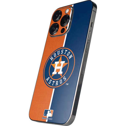 MLB Houston Astros Split iPhone 15 Pro Skin