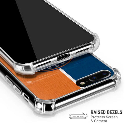 MLB Houston Astros Split iPhone 7/8 Plus Clear Case