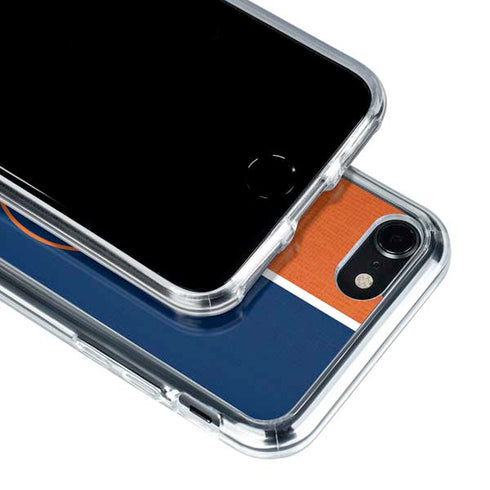 MLB Houston Astros Split iPhone SE (2nd & 3rd Gen) Clear Case