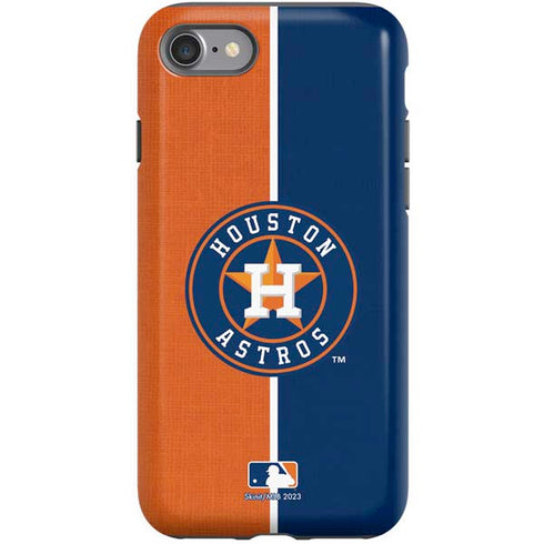 MLB Houston Astros Split iPhone SE (2nd & 3rd Gen) Pro Case