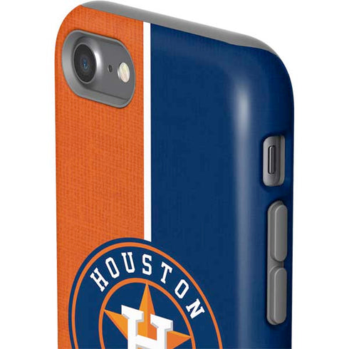MLB Houston Astros Split iPhone SE (2nd & 3rd Gen) Pro Case
