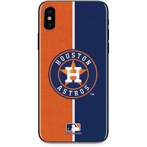 MLB Houston Astros Split iPhone XS Max Skin