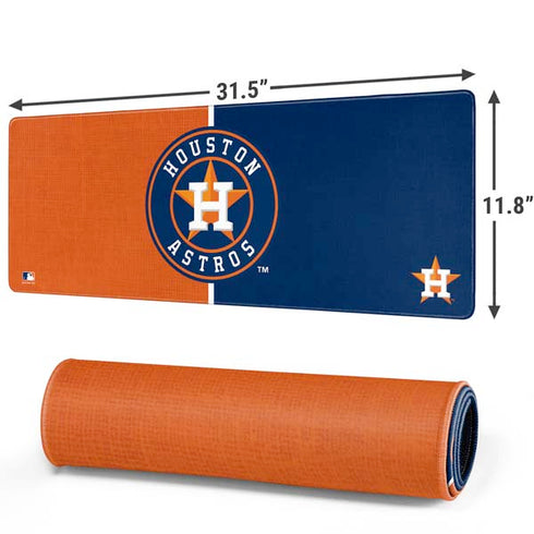 MLB Houston Astros Split Gaming Mouse Pad