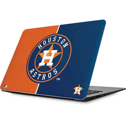 MLB Houston Astros Split Apple MacBook Skin