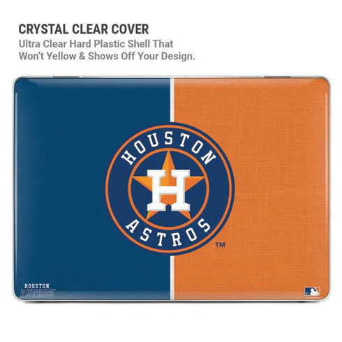 MLB Houston Astros Split MacBook Air 13in M1 (2021) Case plus Skin