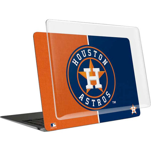 MLB Houston Astros Split MacBook Air 15in (2023-2025) Case plus Skin