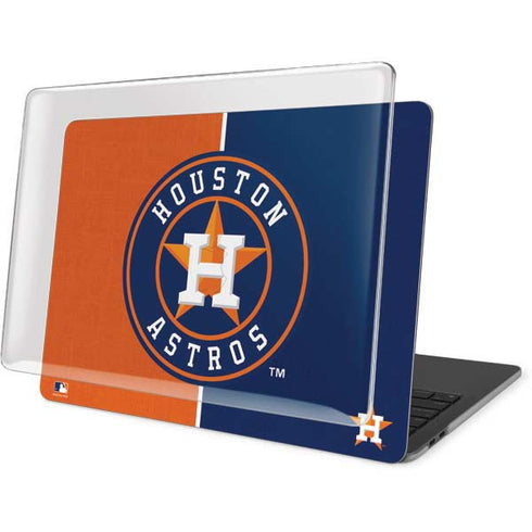 MLB Houston Astros Split MacBook Pro 15in (2016-19) Case plus Skin