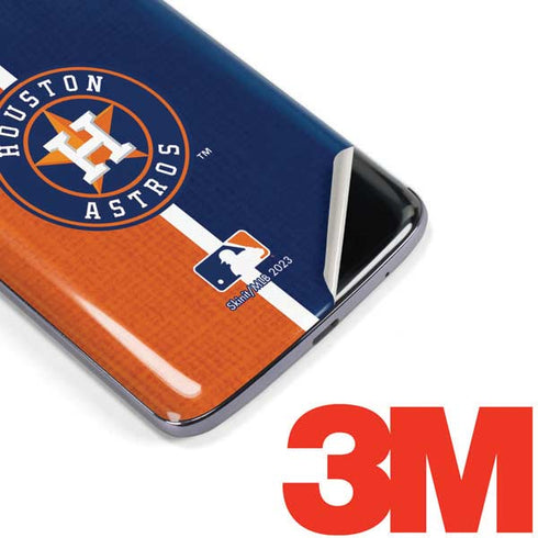 MLB Houston Astros Split Moto E5 Plus Skin