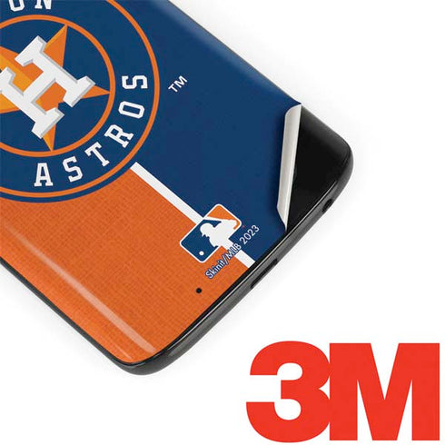 MLB Houston Astros Split Moto G6 Skin