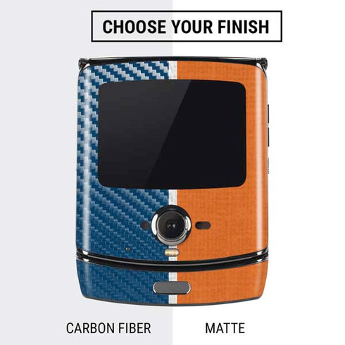 MLB Houston Astros Split Motorola RAZR Skin