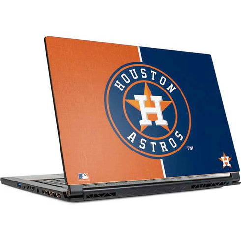 MLB Houston Astros Split MSI GS65 Stealth Laptop Skin
