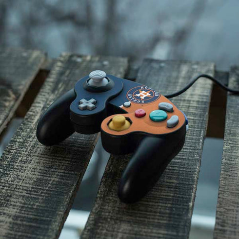 MLB Houston Astros Split Nintendo GameCube Controller Skin