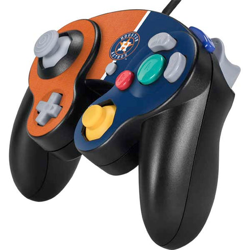 MLB Houston Astros Split Nintendo GameCube Controller Skin