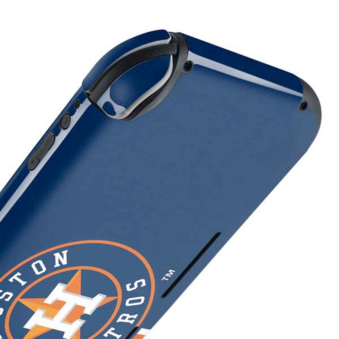 MLB Houston Astros Split Nintendo Switch Lite Skin