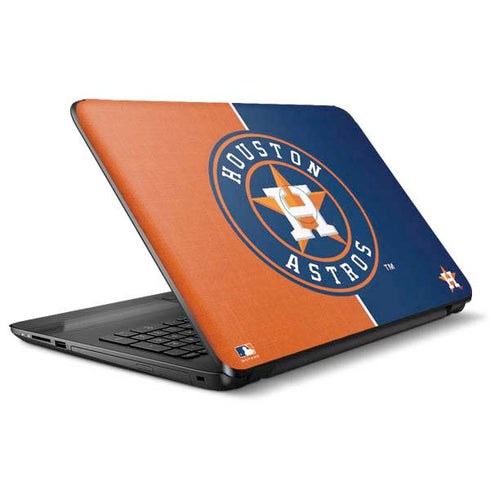 MLB Houston Astros Split HP Notebook Skin