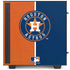 MLB Houston Astros Split NZXT H510 Compact ATX Mid-Tower Case Skin