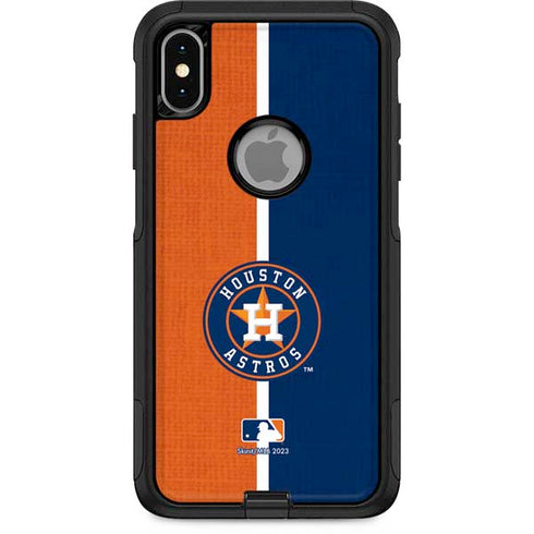 MLB Houston Astros Split Otterbox Commuter iPhone Skin