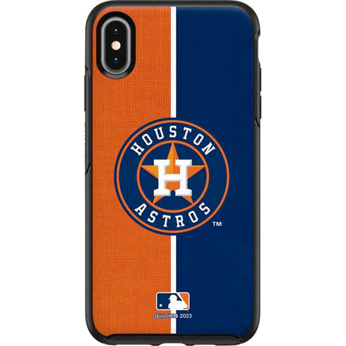 MLB Houston Astros Split Otterbox Symmetry iPhone Skin