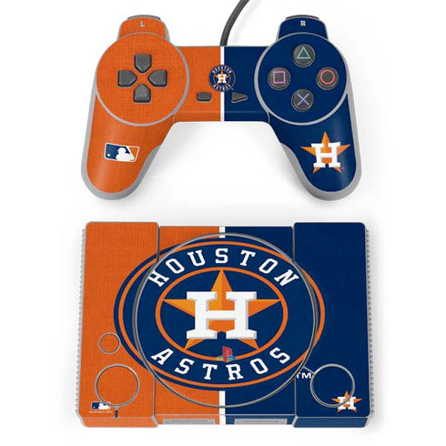 MLB Houston Astros Split PlayStation Classic Bundle Skin