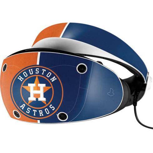 MLB Houston Astros Split PlayStation VR2 Skin