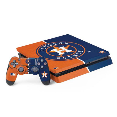 MLB Houston Astros Split PS4 Slim Bundle Skin