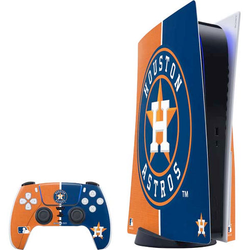 MLB Houston Astros Split PS5 Bundle Skin