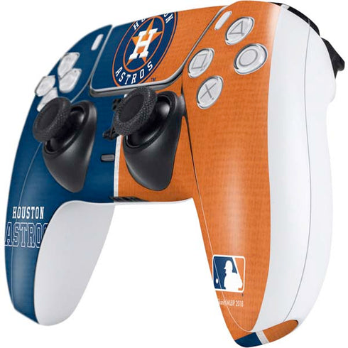 MLB Houston Astros Split PS5 Controller Skin