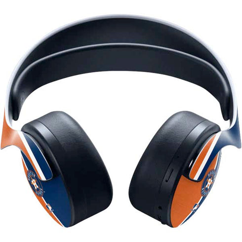 MLB Houston Astros Split PULSE 3D Wireless Headset for PS5 Skin