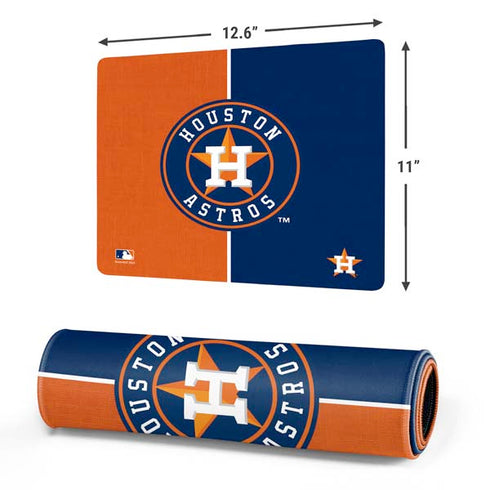MLB Houston Astros Split Gaming Mouse Pad