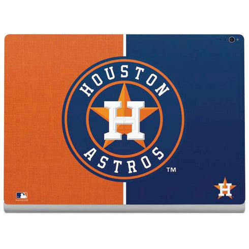 MLB Houston Astros Split Surface Book 2 15in Skin