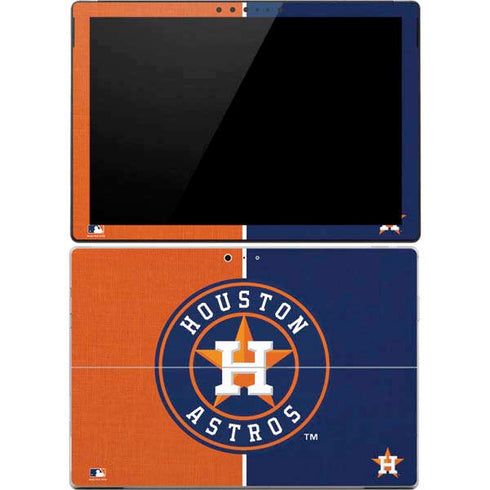 MLB Houston Astros Split Surface Pro 4 Skin