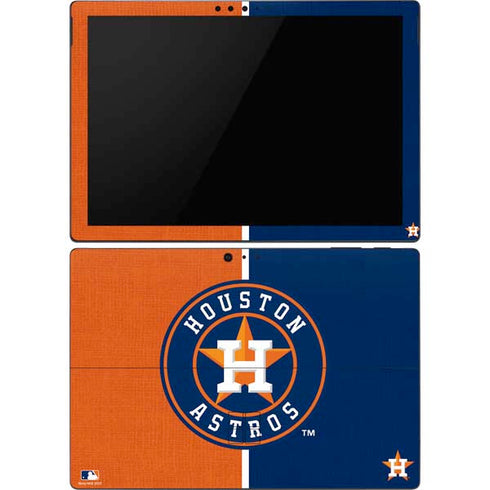 MLB Houston Astros Split Surface Pro 6 Skin