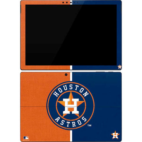 MLB Houston Astros Split Surface Pro 7 Skin