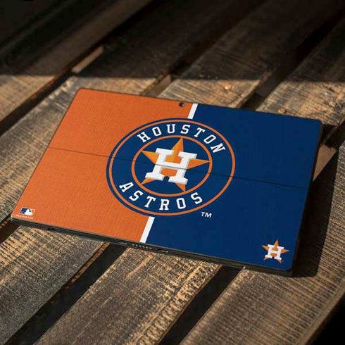MLB Houston Astros Split Surface Pro 7 Skin