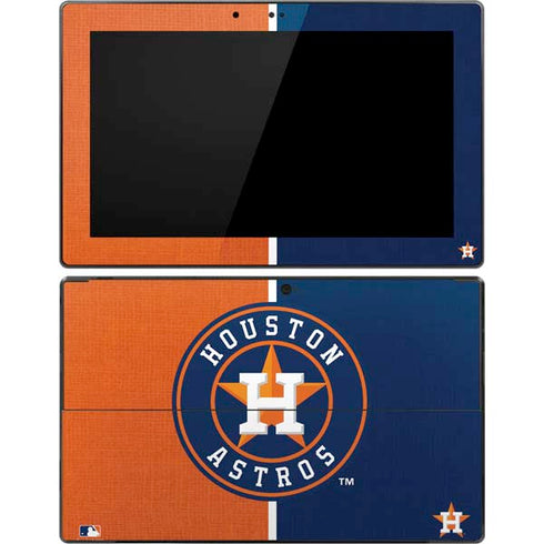 MLB Houston Astros Split Surface Pro Tablet Skin