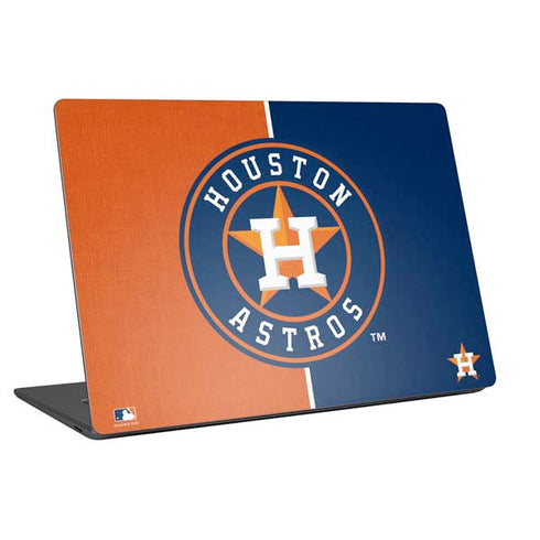 MLB Houston Astros Split Universal Laptop 12in (9.8 x 6.8in) Skin