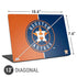 MLB Houston Astros Split Universal Laptop 13in (10.6 x 7.6in) Skin