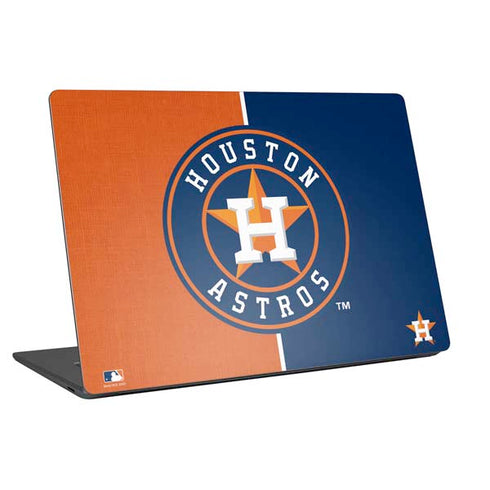 MLB Houston Astros Split Universal Laptop 15in (12.2 x 8.8in) Skin