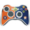 MLB Houston Astros Split Xbox 360 Wireless Controller Skin