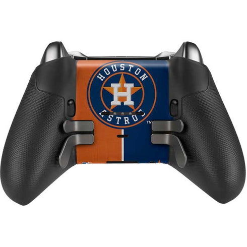 MLB Houston Astros Split Xbox Elite Wireless Controller Series 2 Skin