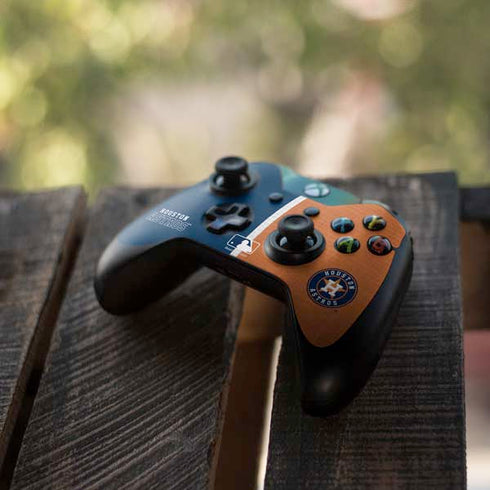 MLB Houston Astros Split Xbox One Controller Skin