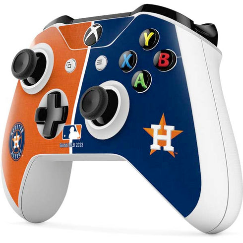 MLB Houston Astros Split Xbox One S All-Digital Edition Bundle Skin