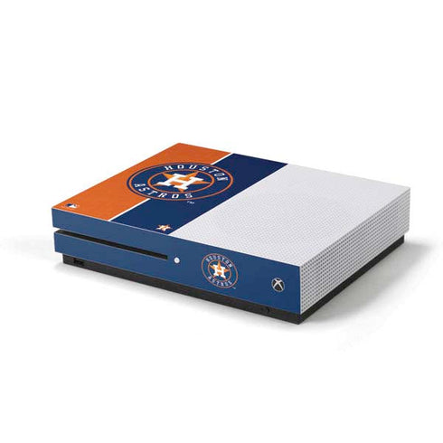 MLB Houston Astros Split Xbox One S Console Skin
