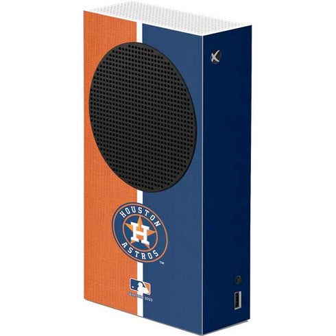MLB Houston Astros Split Xbox Series S Console Skin