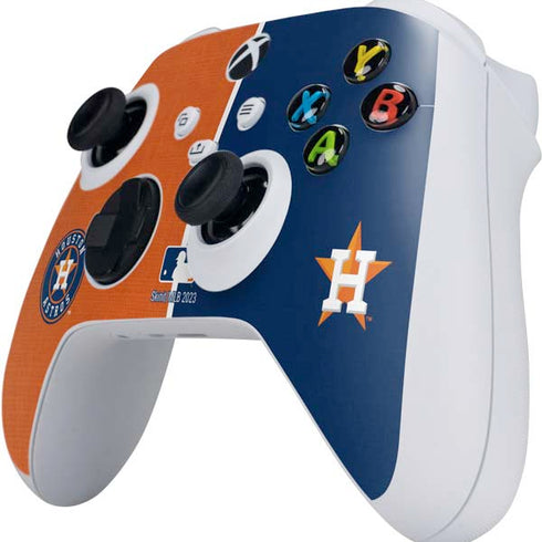 MLB Houston Astros Split Xbox Series S Controller Skin